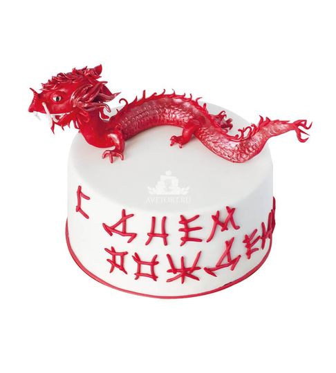 Торт Красный дракон №4056