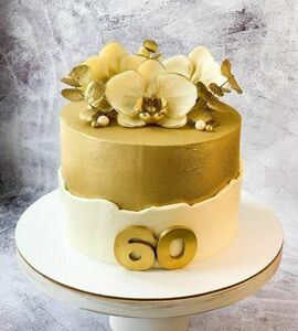 Торт золотой №508727