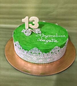 Торт на Кружевную свадьбу №191929