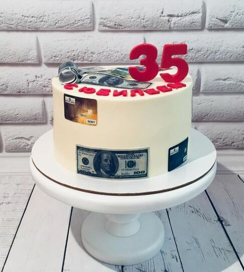 Торт на 35 лет мужчине №475410