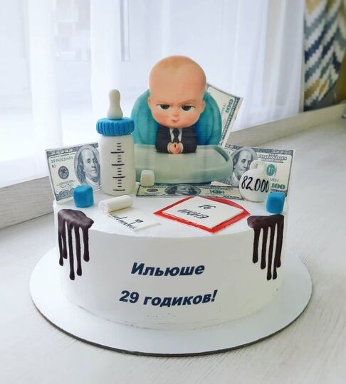 Торт на 29 лет мужчине №114201