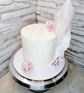 Торт на 2 года свадьбы №190803