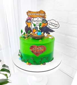 Торт на 2 года свадьбы №190806