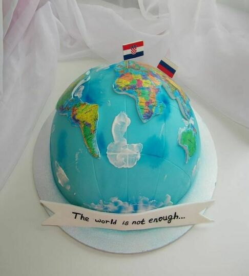 Торт земной шар №468409