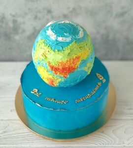Торт земной шар №468415