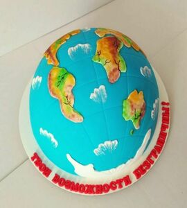Торт земной шар №468423