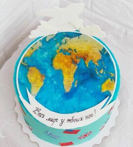 Торт земной шар №468429