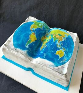 Торт земной шар №468434