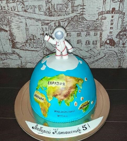 Торт земной шар №468449