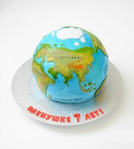 Торт земной шар №468452