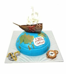 Торт земной шар №468453