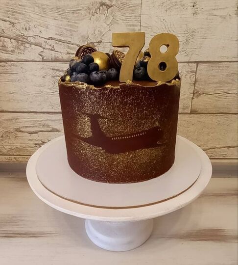 Торт на 78 лет мужчине №118110