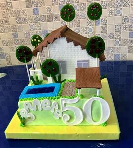 Торт на 50 лет мужчине №476238