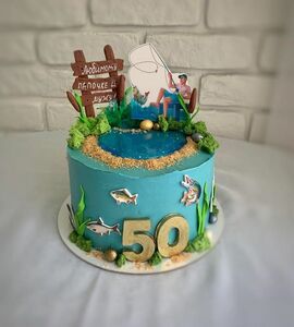 Торт на 50 лет мужчине №476239