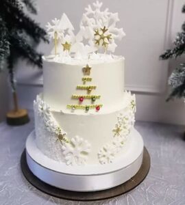 Торт со снежинками №172804