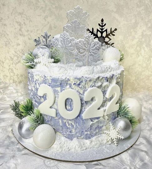 Торт со снежинками №172811