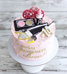 Торт моднице на день рождения №157309