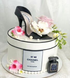 Торт моднице с туфелькой №157345