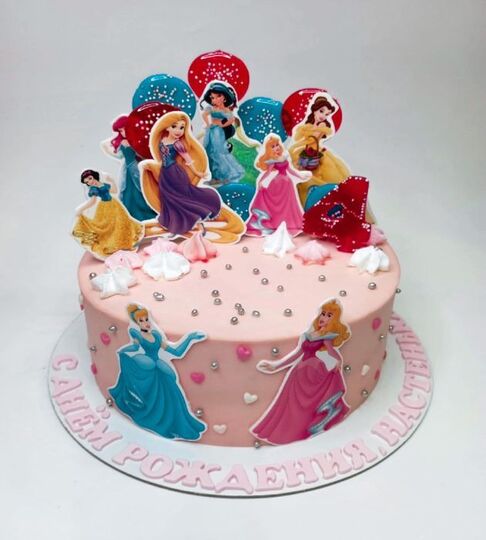 Торт с принцессами Диснея №167801