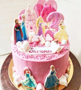 Торт с принцессами Диснея №167802