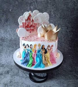 Торт с принцессами Диснея №167803