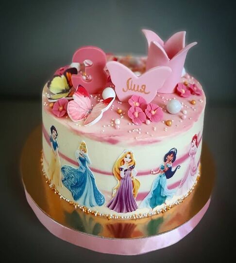 Торт с принцессами Диснея №167806