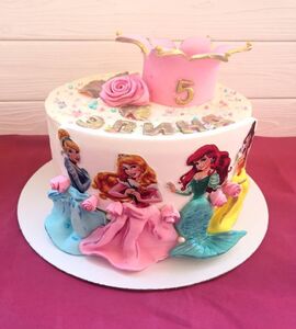Торт с принцессами Диснея №167812