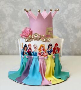 Торт с принцессами Диснея №167816