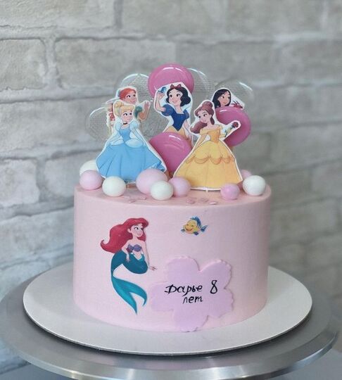 Торт с принцессами Диснея №167824