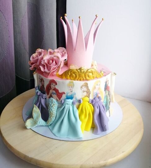 Торт с принцессами Диснея №167852