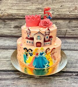 Торт с принцессами Диснея №167856