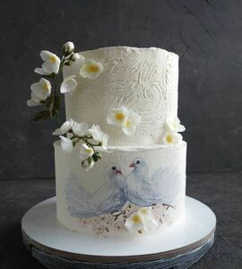 Торт с голубями №506806
