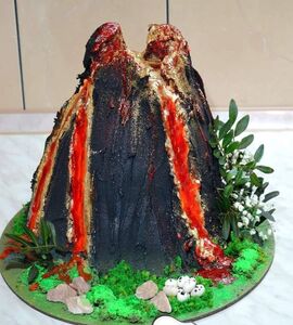 Торт вулкан №149234