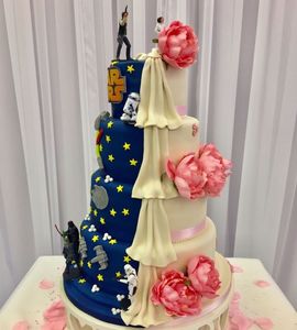 Свадебный торт Звездные войны №168351