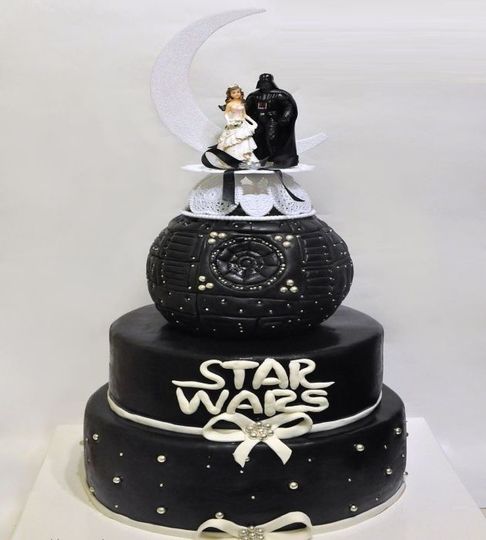 Свадебный торт Звездные войны №168353