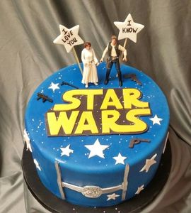 Свадебный торт Звездные войны №168356