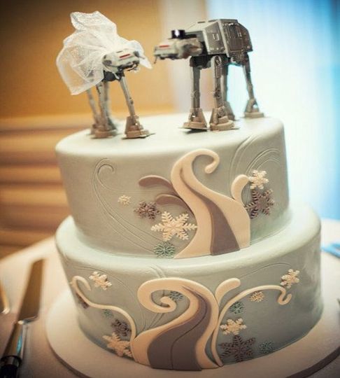 Свадебный торт Звездные войны №168358