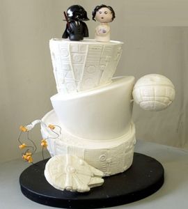 Свадебный торт Звездные войны №168359