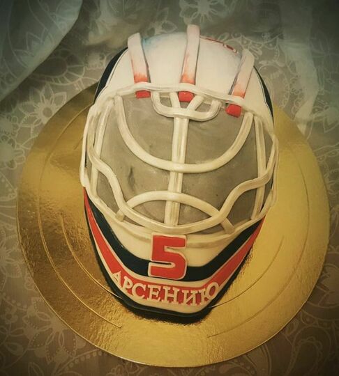 Торт хоккейный шлем №463909