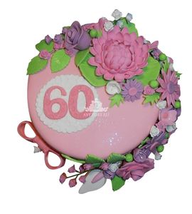 Торт на 60 лет жене