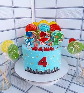 Торт Герои в масках Даше №733328