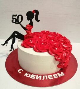 Торт на 50 лет женщине №476130