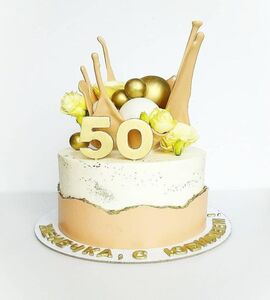Торт на 50 лет женщине №476152
