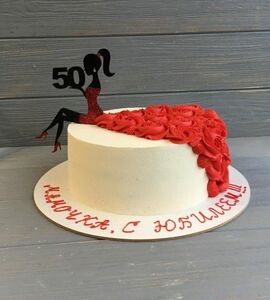 Торт на 50 лет женщине №476156
