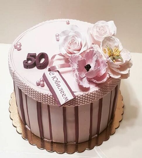 Торт на 50 лет женщине №476167