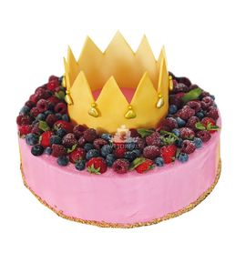 Торт Корона в ягодах