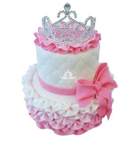 Торт Розовый с короной