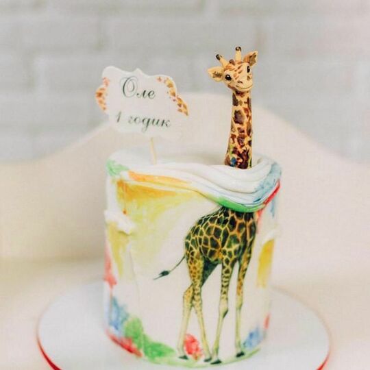 Торт с жирафом №492901