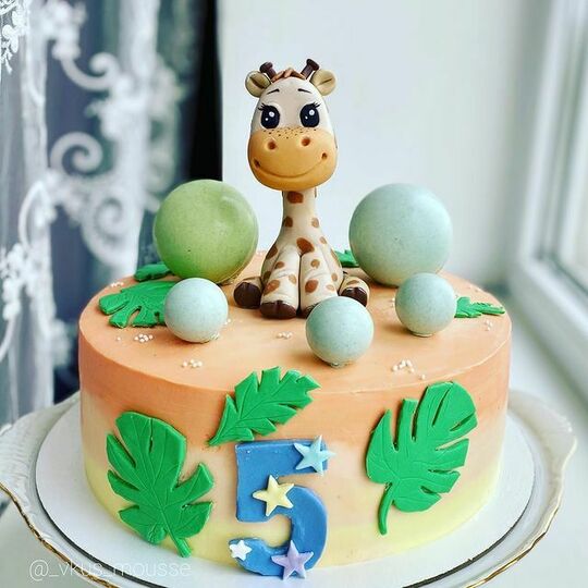 Торт с жирафом №492909