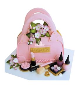 Торт Розовая сумочка